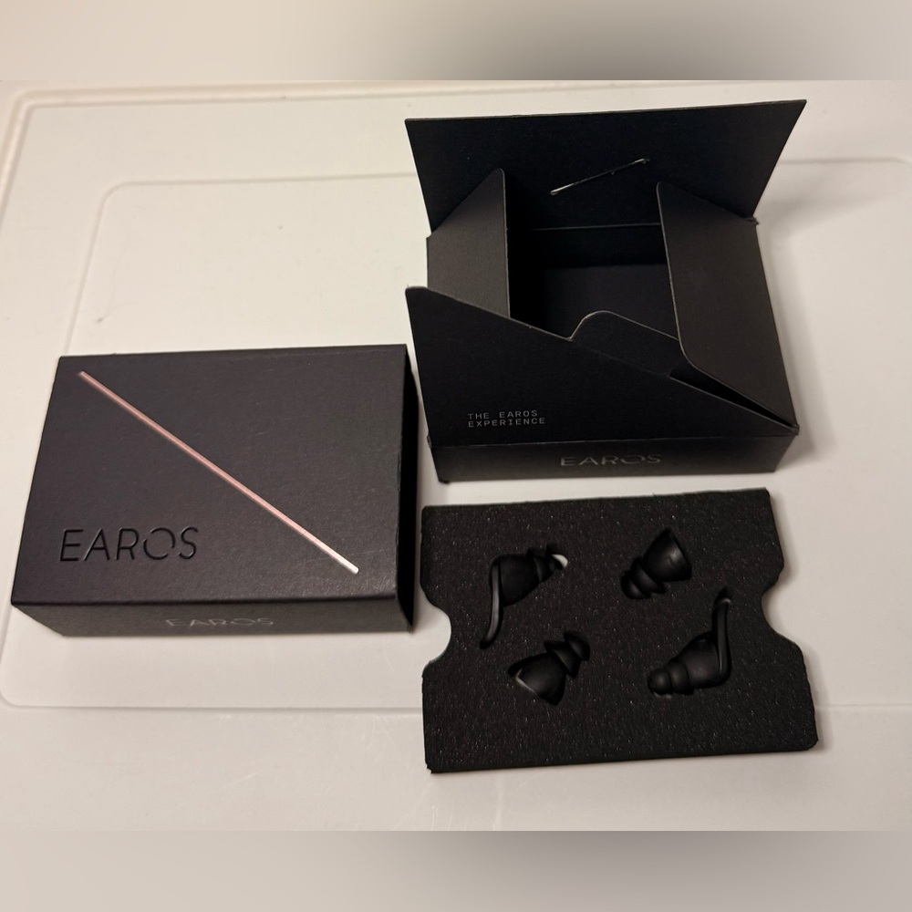 EAROS ONE High Fidelity Acoustic Filters for Musicians Motorcycles Productivity.